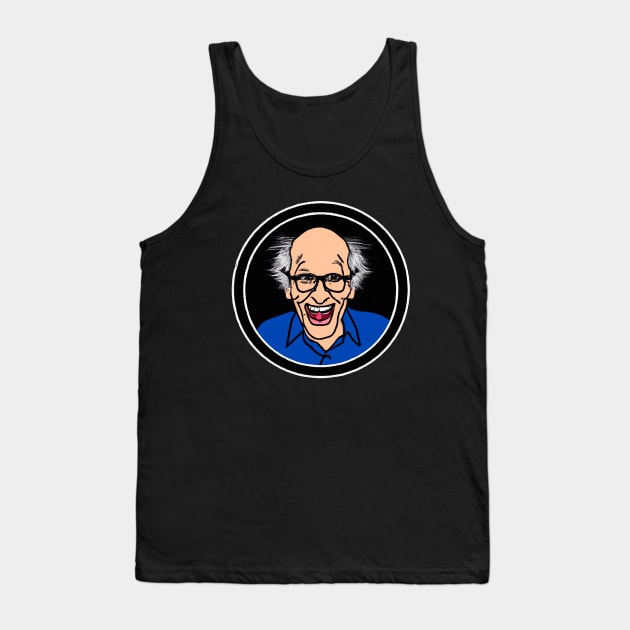 Funny Larry David Tank Top by Intellectual Asshole